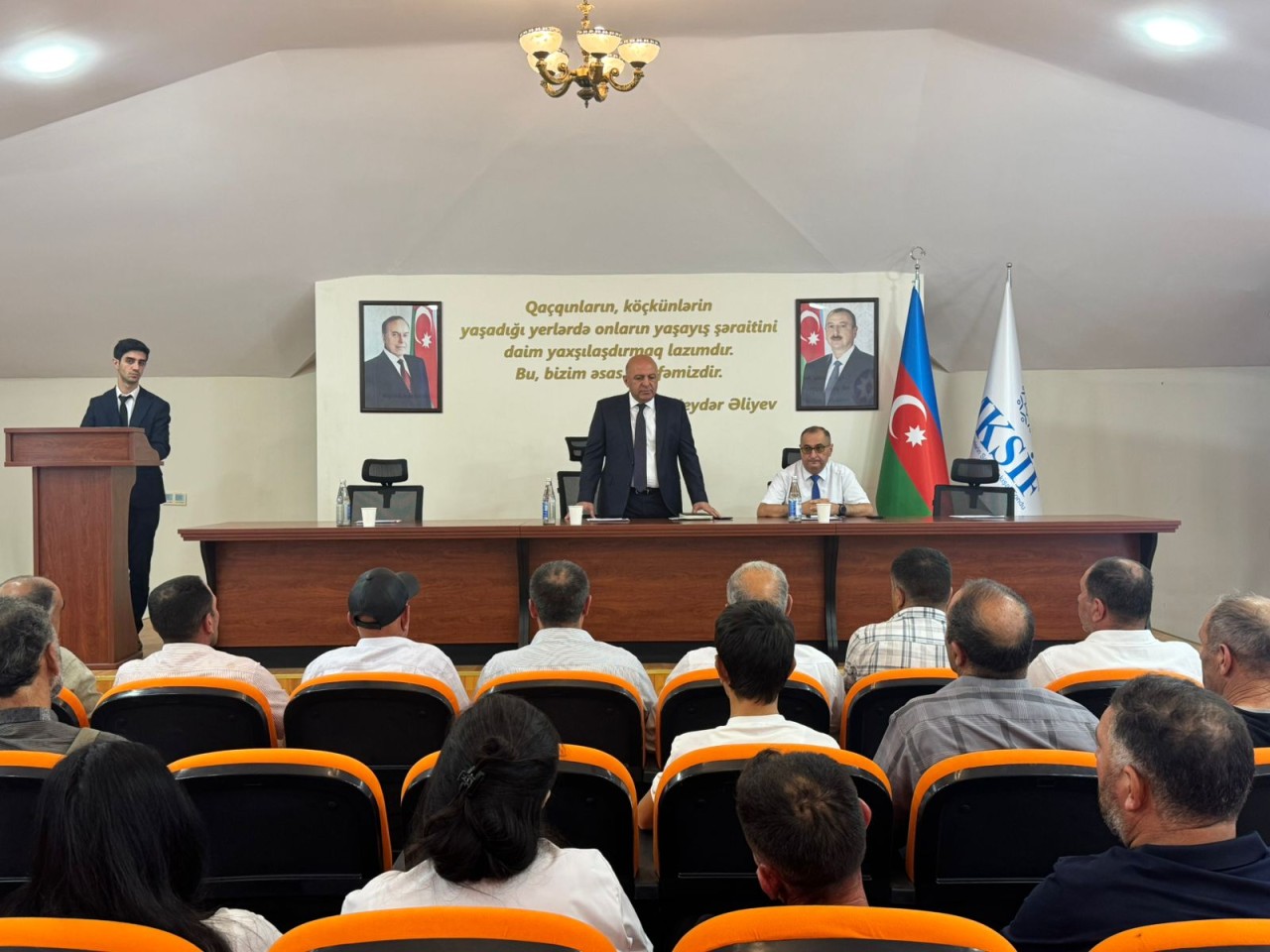 Ağdərə sakinləri mina təhlükəsi ilə bağlı maarifləndirildi - FOTOLAR